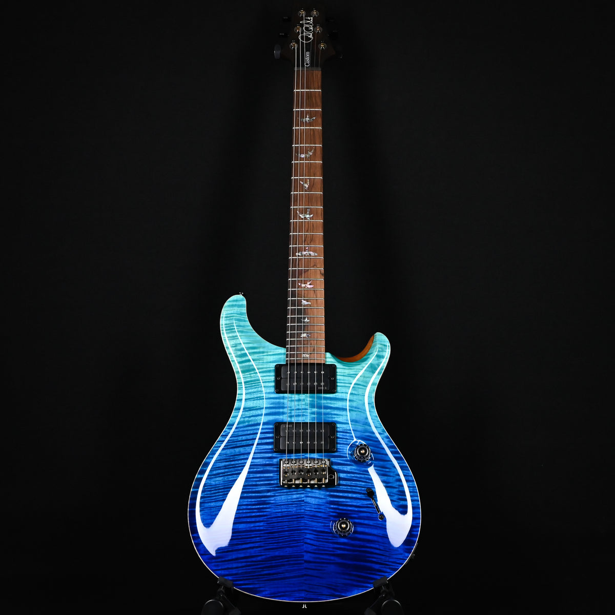 PRS Custom 24 Wood Library w/ Brazilian Rosewood, & DMO Pickups- Blue Fade 2026 (0431635)