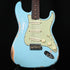 Fender Custom Shop '62 Stratocaster Heavy Relic- Aged Daphne Blue 2025 (CZ582576)