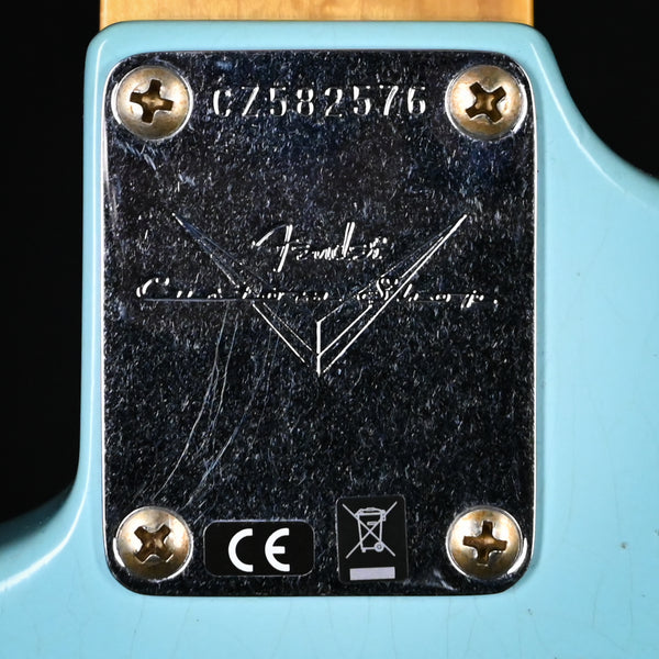 Fender Custom Shop '62 Stratocaster Heavy Relic- Aged Daphne Blue 2025 (CZ582576)