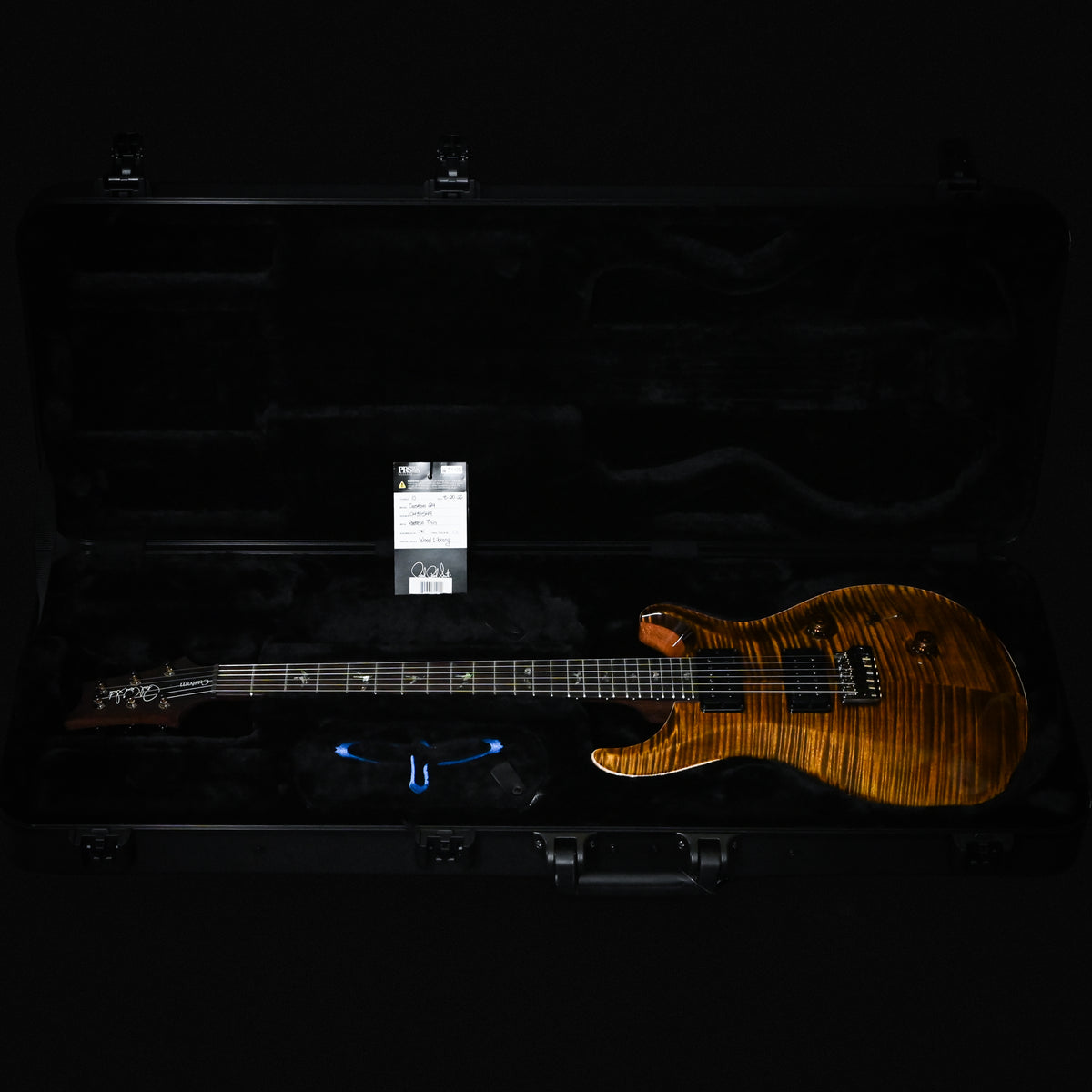 PRS Custom 24 Wood Library w/ Brazilian Rosewood, & DMO Pickups- Yellow Tiger 2026 (0431549)