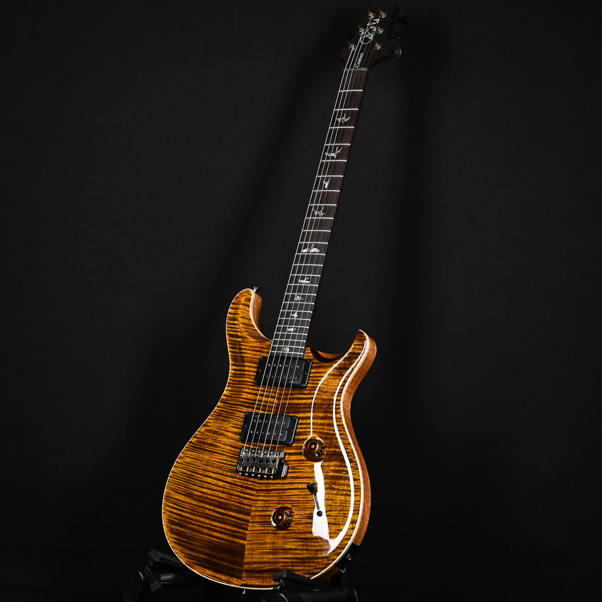 PRS Custom 24 Wood Library w/ Brazilian Rosewood, & DMO Pickups- Yellow Tiger 2026 (0431549)