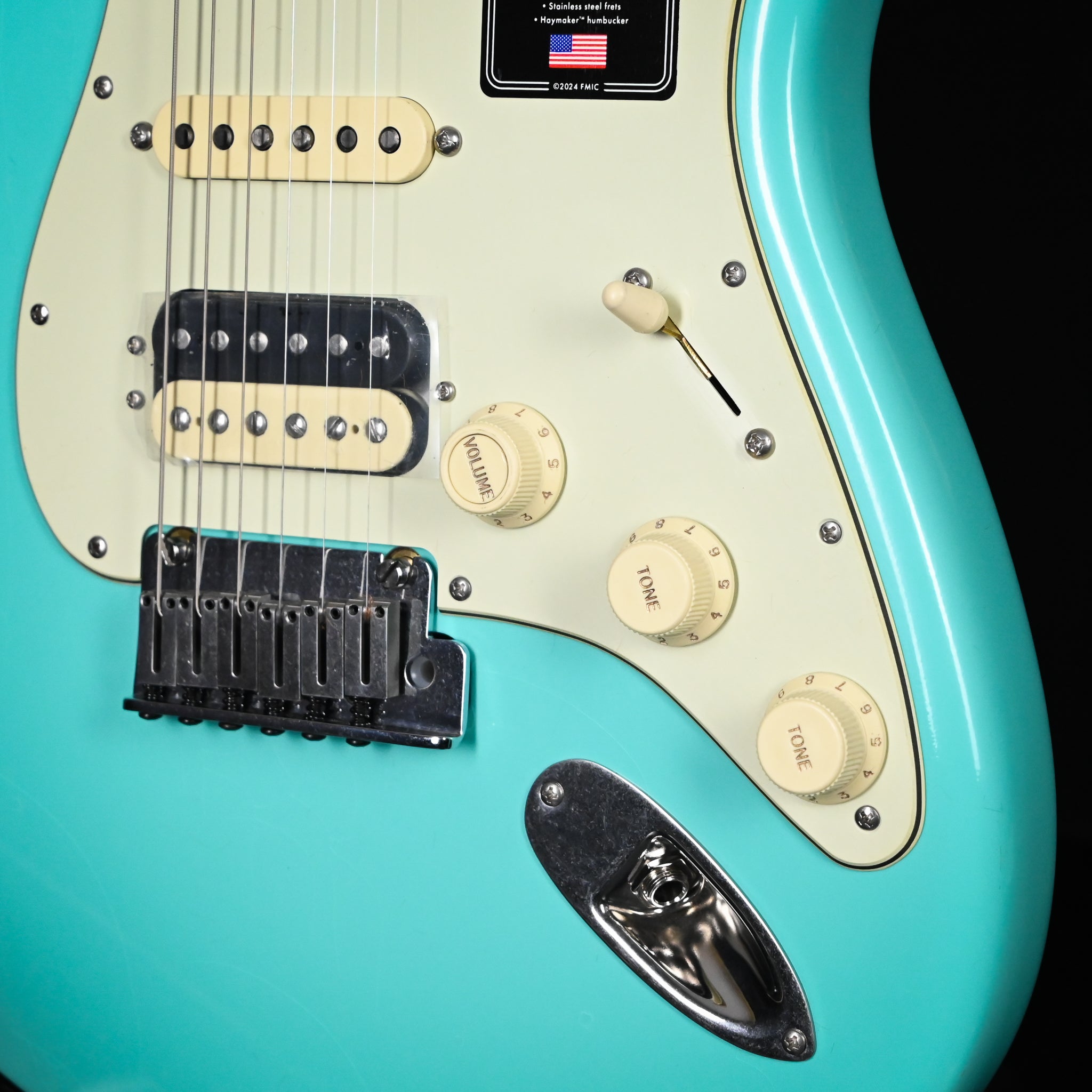 Fender Ultra Luxe Vintage '60s Stratocaster HSS- Sea Foam Green 2025 (US25033028)
