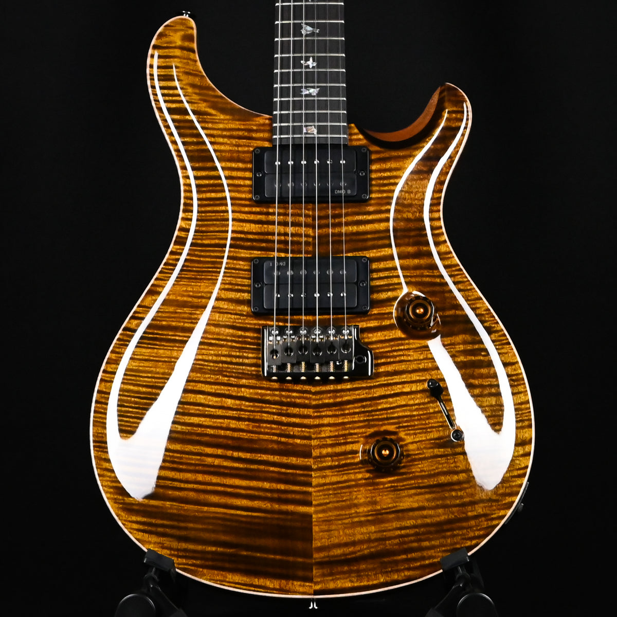 PRS Custom 24 Wood Library w/ Brazilian Rosewood, & DMO Pickups- Yellow Tiger 2026 (0431549)