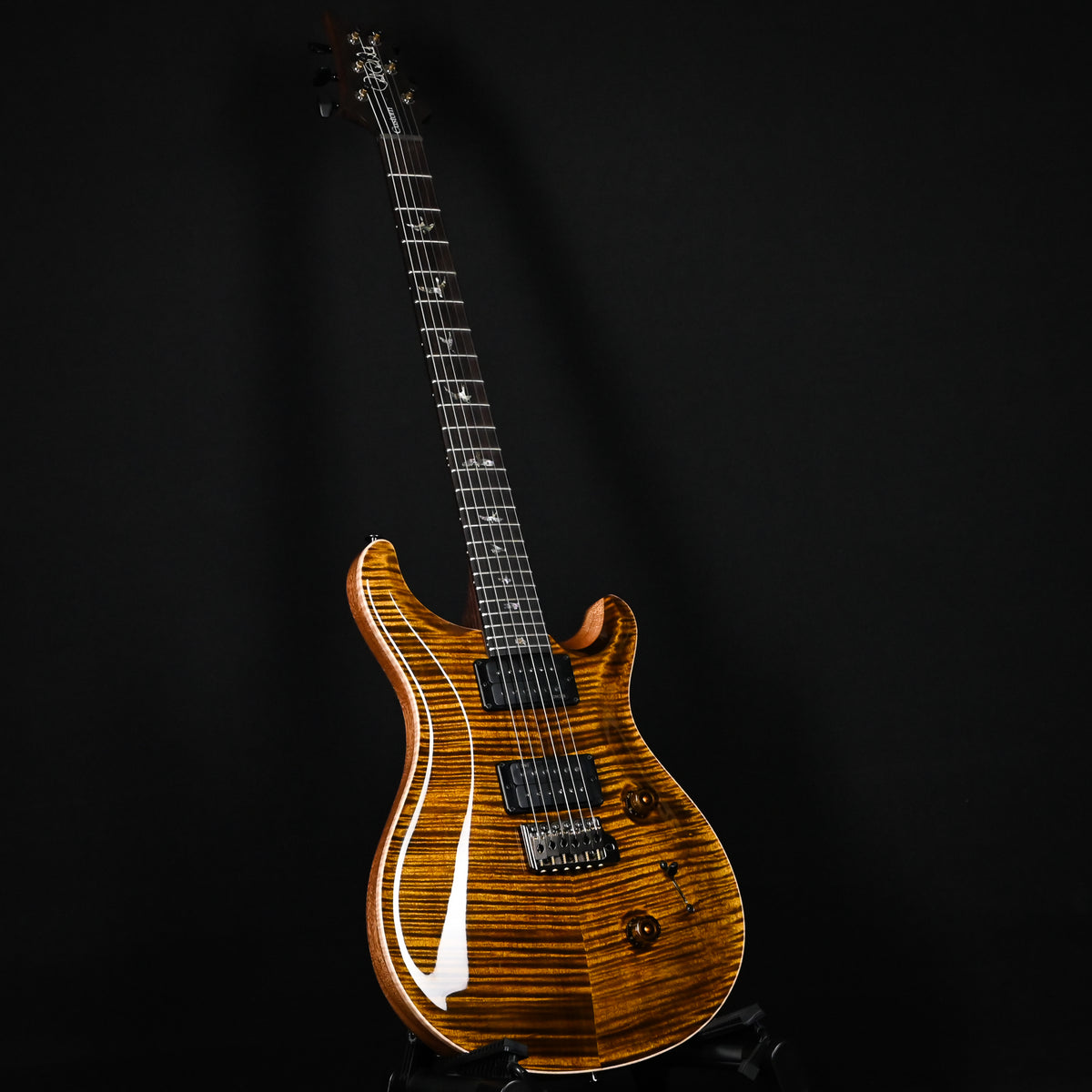 PRS Custom 24 Wood Library w/ Brazilian Rosewood, & DMO Pickups- Yellow Tiger 2026 (0431549)