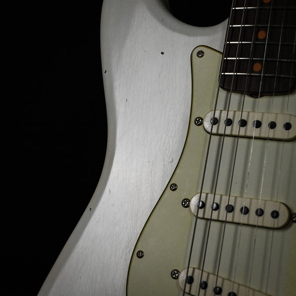 Fender Custom Shop Limited Edition '64 Stratocaster Journeyman w/ Closet Classic Hardware- Aged Olympic White 2022 (CZ557226) Used-Mint