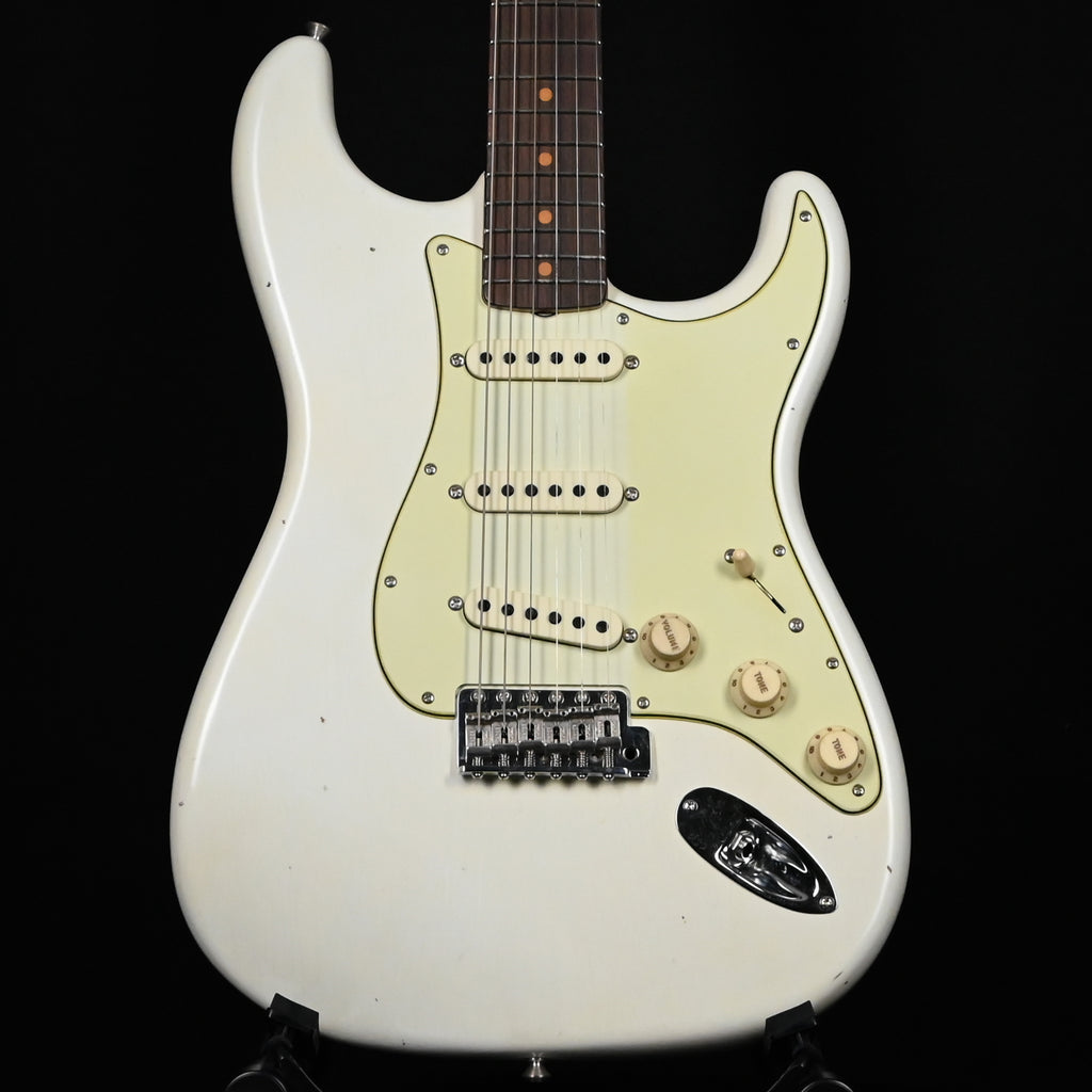 Fender Custom Shop Limited Edition '64 Stratocaster Journeyman w/ Closet Classic Hardware- Aged Olympic White 2022 (CZ557226) Used-Mint