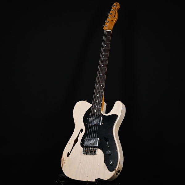 Fender Custom Shop Limited Edition Bobbed Thinline Telecaster Relic- Aged White Blonde 2024 (CZ583169)