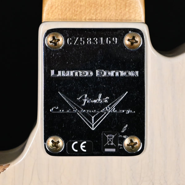 Fender Custom Shop Limited Edition Bobbed Thinline Telecaster Relic- Aged White Blonde 2024 (CZ583169)