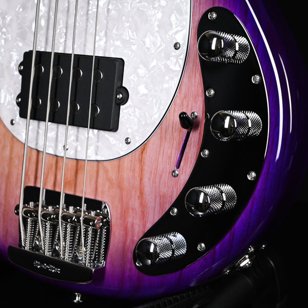 Ernie Ball Music Man StingRay Special HH Bass Guitar- Purple Sunset w/ Rosewood Fingerboard 2024 (K02560)