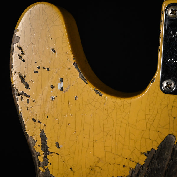 Fender Custom Shop Limited Edition 1957 Telecaster Super Heavy Relic- Aged Nocaster Blonde 2025 (CZ586558)