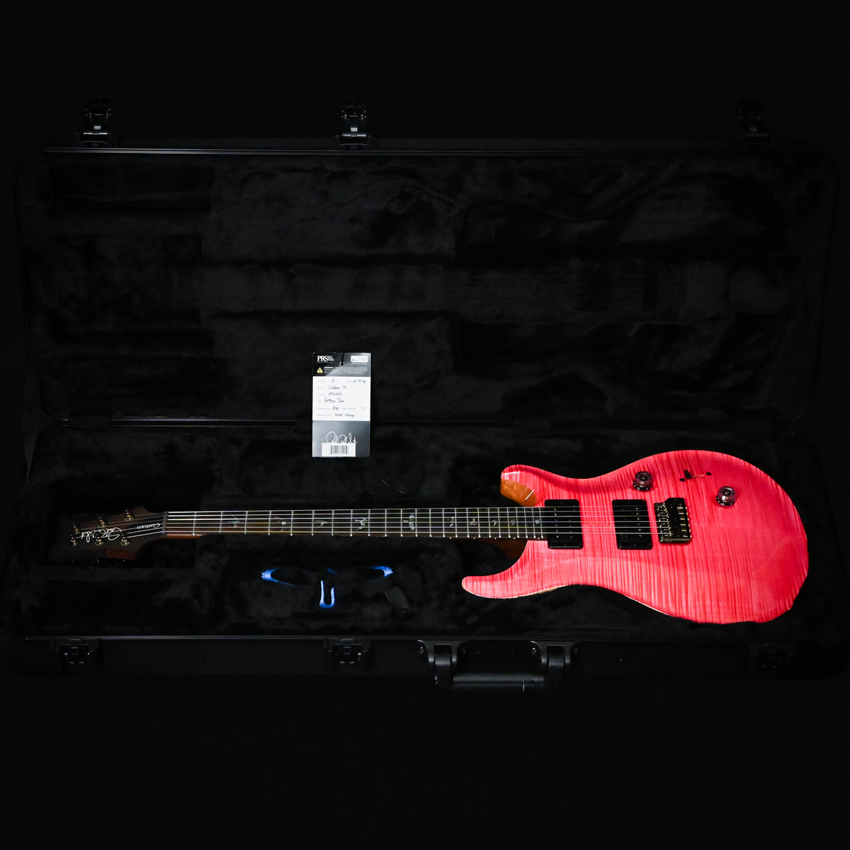 PRS Custom 24 Wood Library w/ Brazilian Rosewood, & DMO Pickups- Bonnie Pink 2026 (0431547)