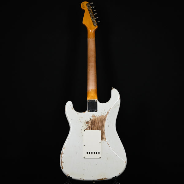 Fender Custom Shop '62 Stratocaster HSS w/ Painted Headcap, Heavy Relic- Olympic White 2026 (R146555)