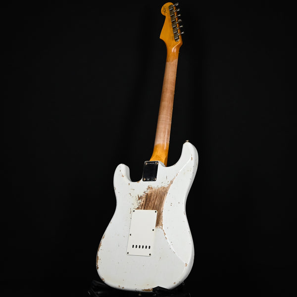 Fender Custom Shop '62 Stratocaster HSS w/ Painted Headcap, Heavy Relic- Olympic White 2026 (R146555)
