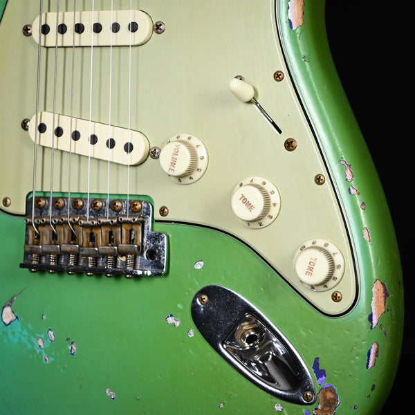 Fender Custom Shop Masterbuild Dale Wilson '60s Stratocaster Heavy Relic- Seafoam Green/ Purple Paisley 2025 (CZ578107)