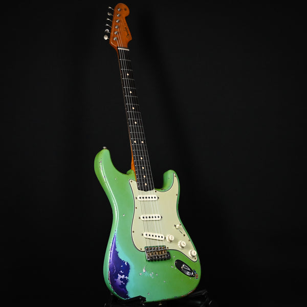 Fender Custom Shop Masterbuild Dale Wilson '60s Stratocaster Heavy Relic- Seafoam Green/ Purple Paisley 2025 (CZ578107)