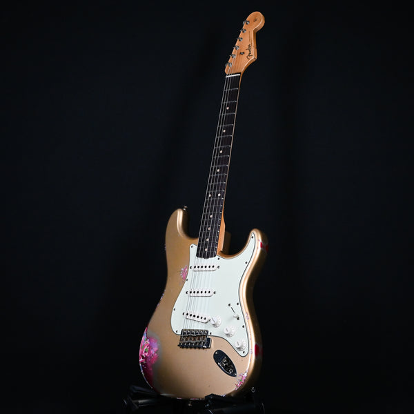 Fender Custom Shop 1962 Stratocaster Heavy Relic Aztec Gold/ Pink Paisley Josefina Hand Wound Pickups 2024 (R138188)