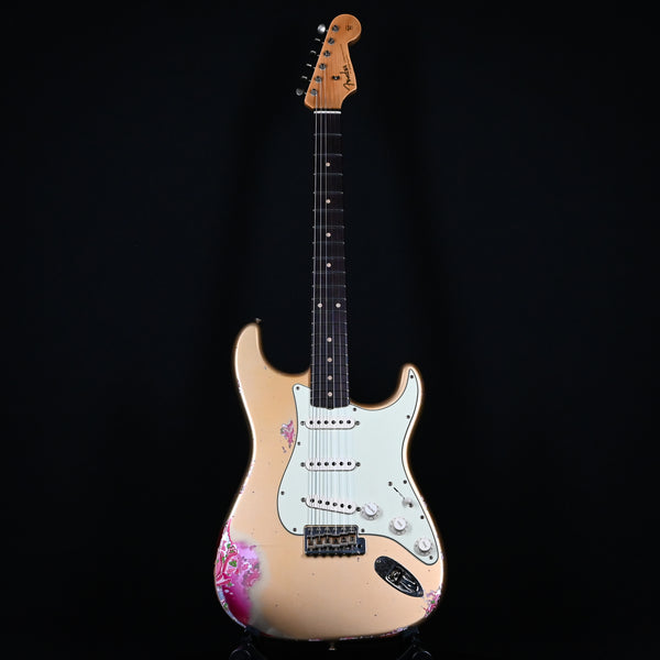 Fender Custom Shop 1962 Stratocaster Heavy Relic Aztec Gold/ Pink Paisley Josefina Hand Wound Pickups 2024 (R138188)