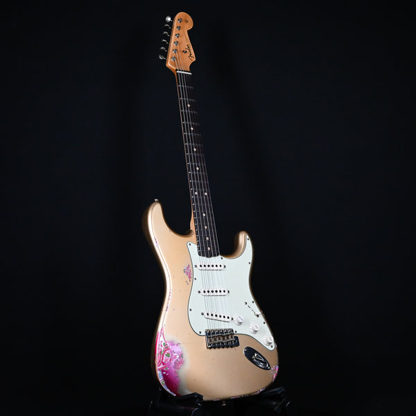 Fender Custom Shop 1962 Stratocaster Heavy Relic Aztec Gold/ Pink Paisley Josefina Hand Wound Pickups 2024 (R138188)