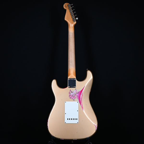 Fender Custom Shop 1962 Stratocaster Heavy Relic Aztec Gold/ Pink Paisley Josefina Hand Wound Pickups 2024 (R138188)