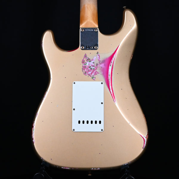 Fender Custom Shop 1962 Stratocaster Heavy Relic Aztec Gold/ Pink Paisley Josefina Hand Wound Pickups 2024 (R138188)