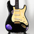 Fender Custom Shop 1962 Stratocaster w/ Gold Hardware & Josefina Handwound Pickups, Heavy Relic- Black/ Purple Paisley 2025 (R139564)