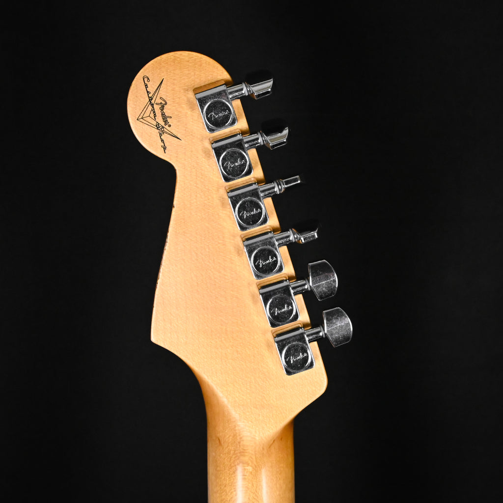 Fender Custom Shop Deluxe Stratocaster w/ Seymour Duncan SH4B Humbucker, Relic/ Closet Classic Hardware- Aged Vintage White 2026 (R151639)