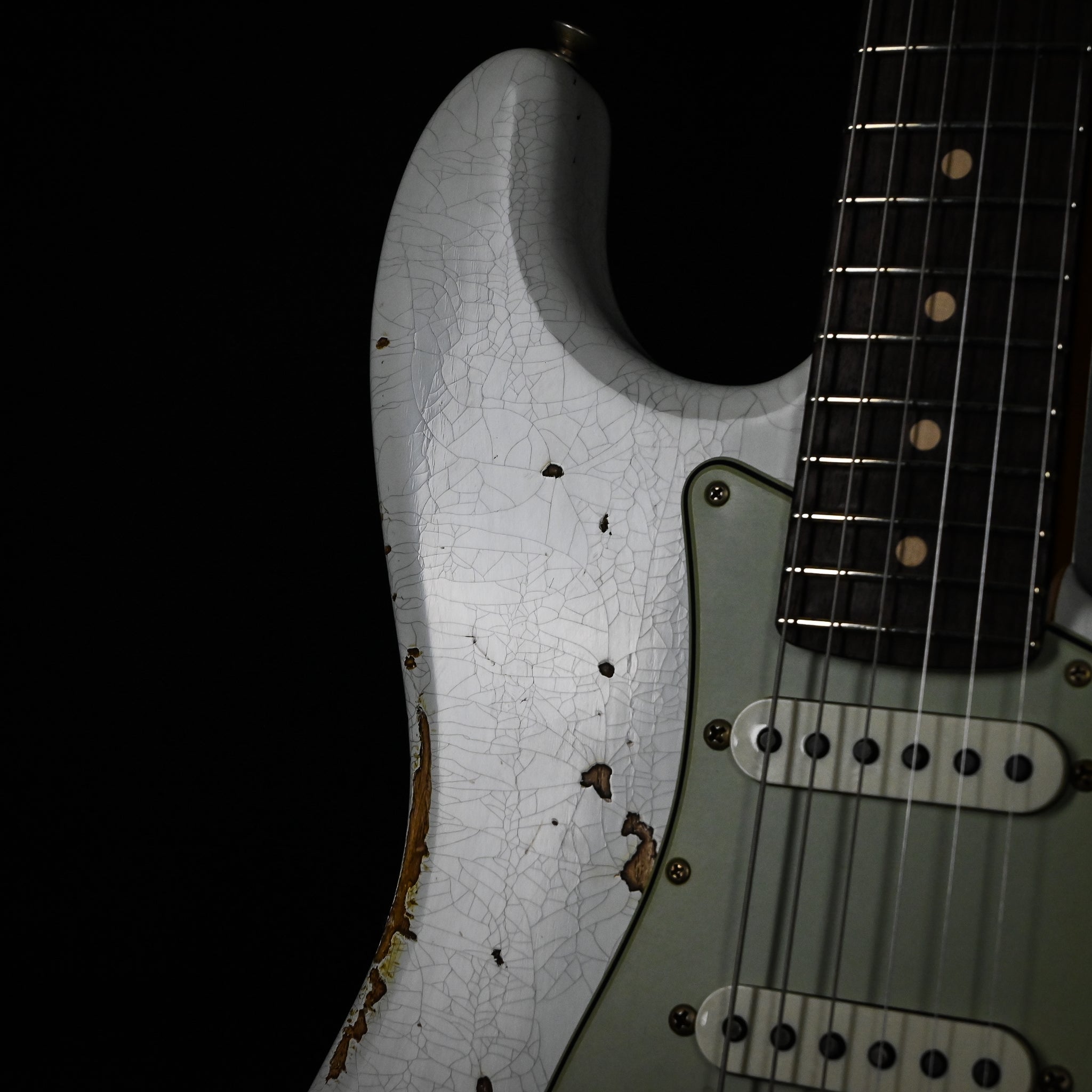 Fender Custom Shop '62 Stratocaster HSS Heavy Relic- Olympic White 2026 (R148599)