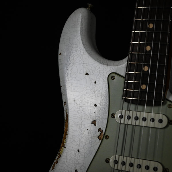 Fender Custom Shop '62 Stratocaster HSS Heavy Relic- Olympic White 2026 (R148599)
