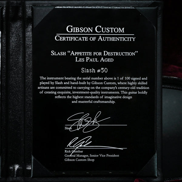 2010 Gibson Custom Slash 