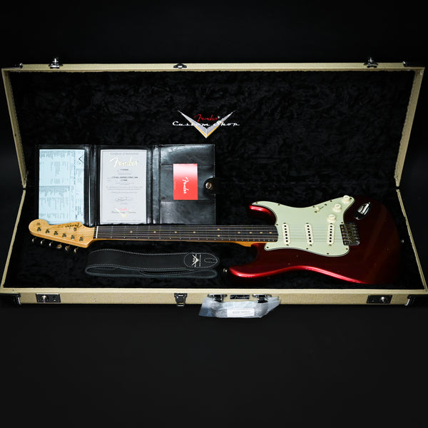 Fender Custom Shop Limited Edition 64 L-Series Stratocaster Journeyman- Aged Candy Apple Red 2025 (L11804)