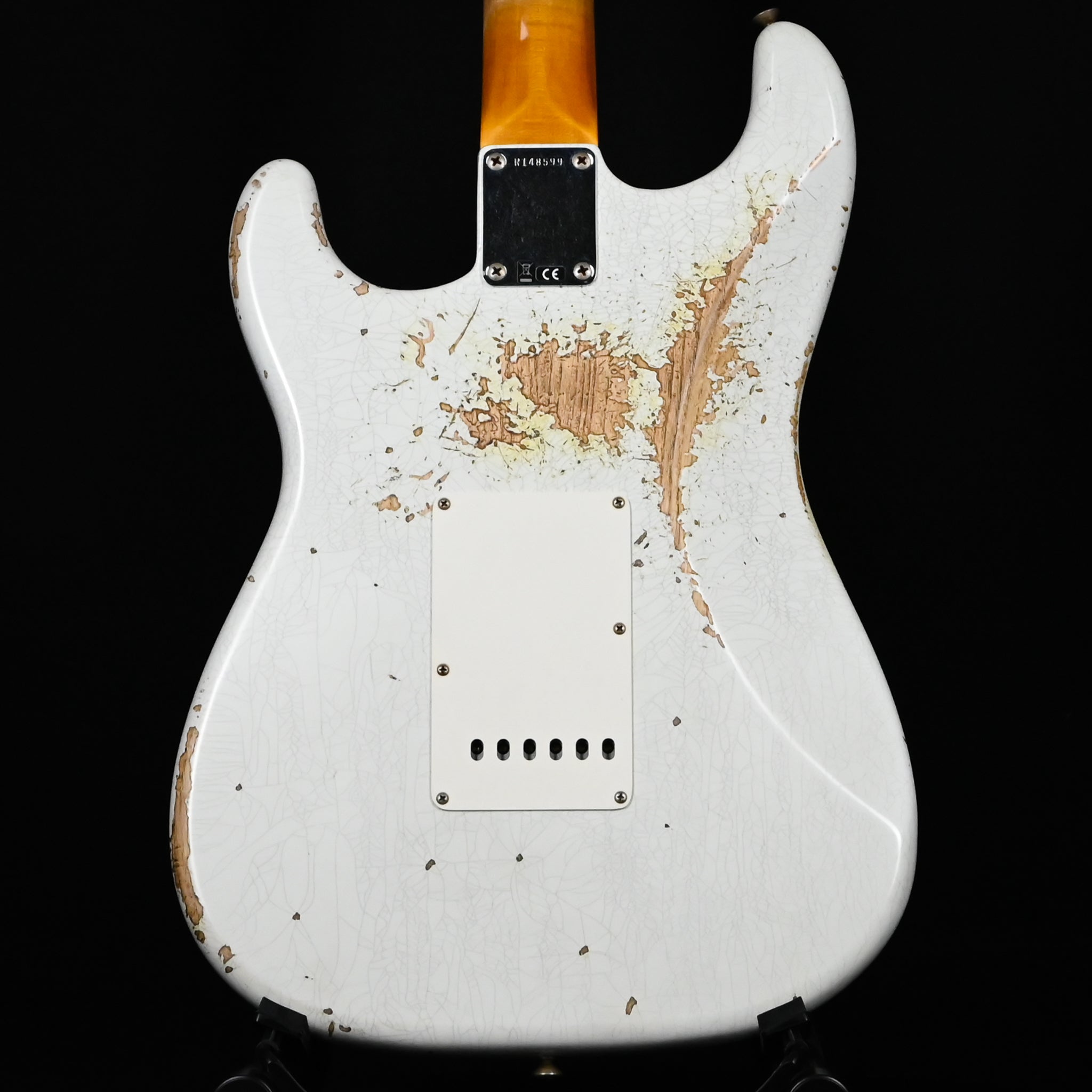 Fender Custom Shop '62 Stratocaster HSS Heavy Relic- Olympic White 2026 (R148599)