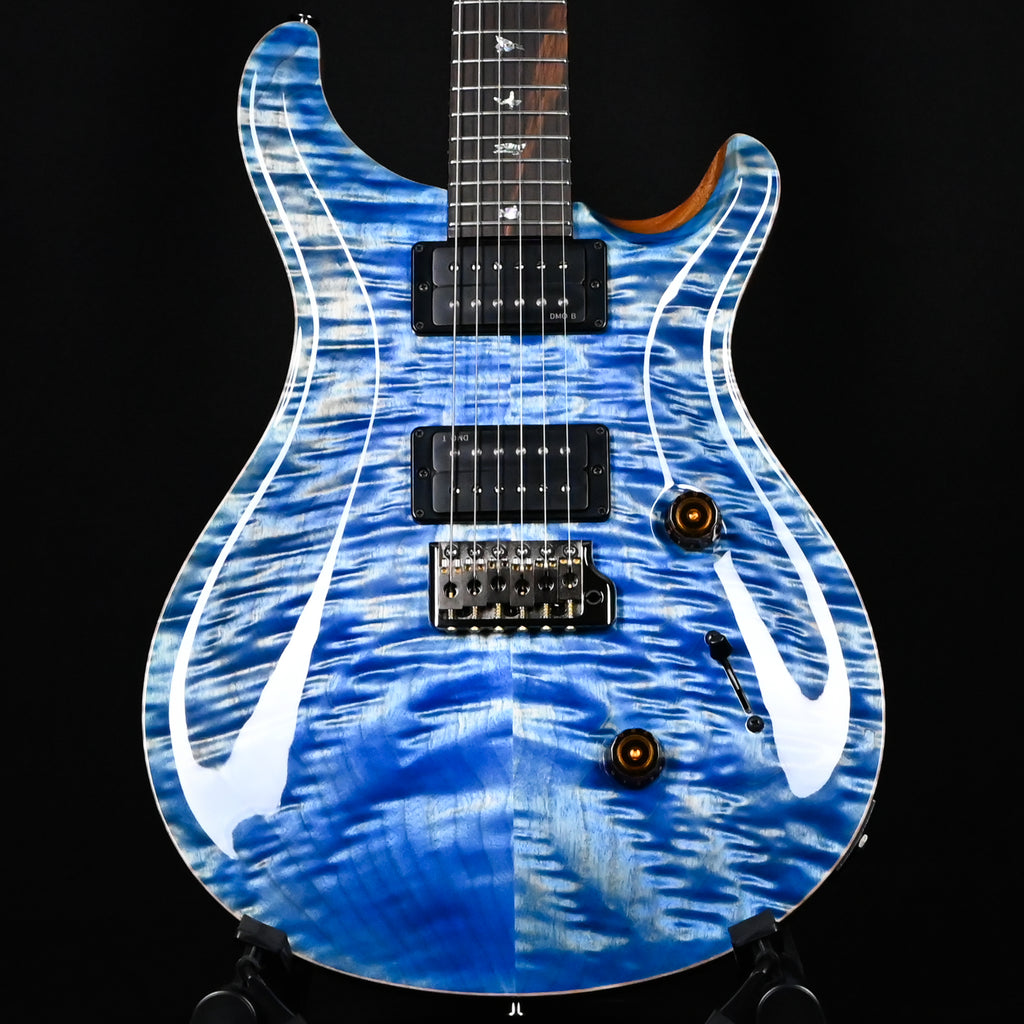PRS Custom 24 Wood Library w/ Brazilian Rosewood, & DMO Pickups- Faded Blue Jean (Natural Back) 2026 (0434659)