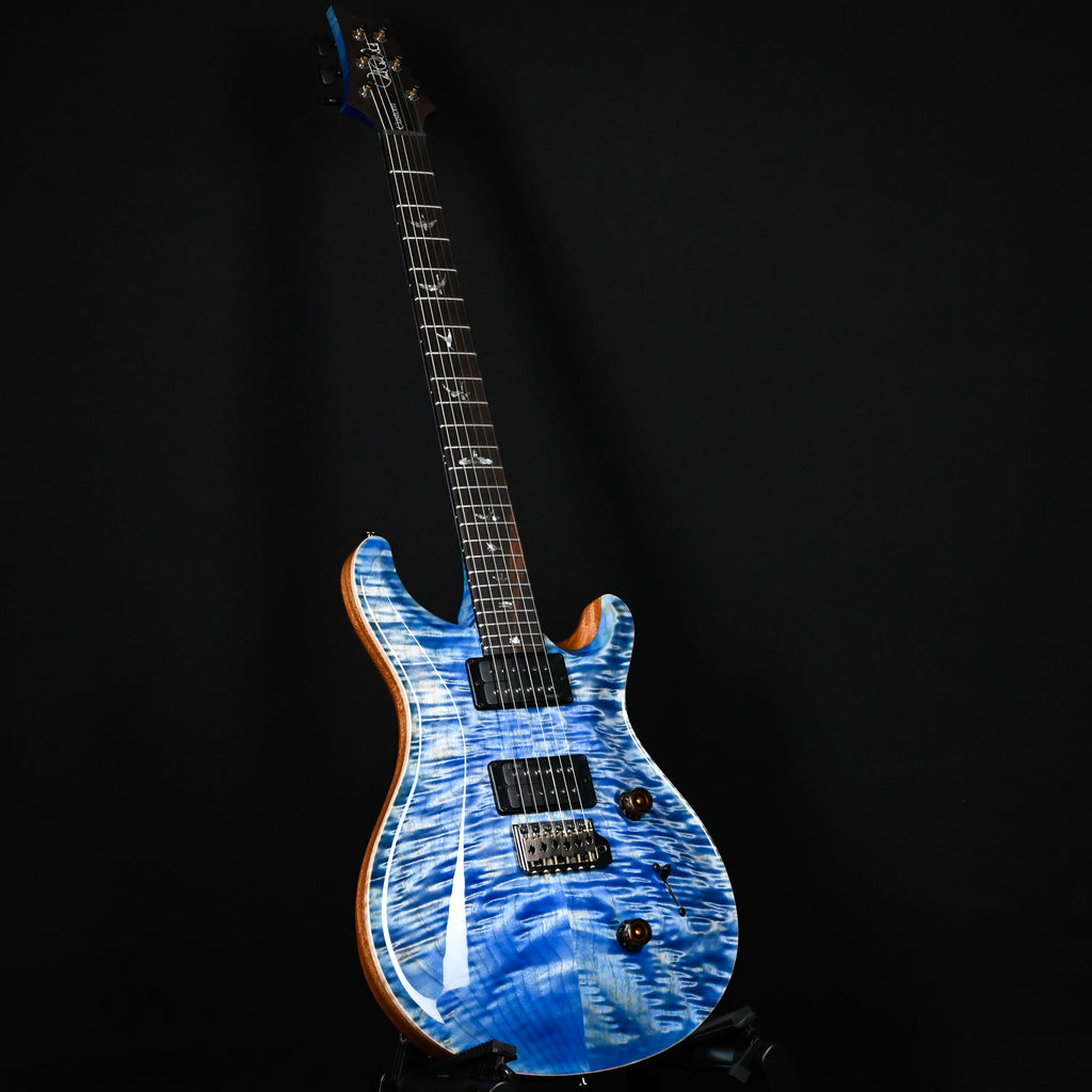 PRS Custom 24 Wood Library w/ Brazilian Rosewood, & DMO Pickups- Faded Blue Jean (Natural Back) 2026 (0434659)