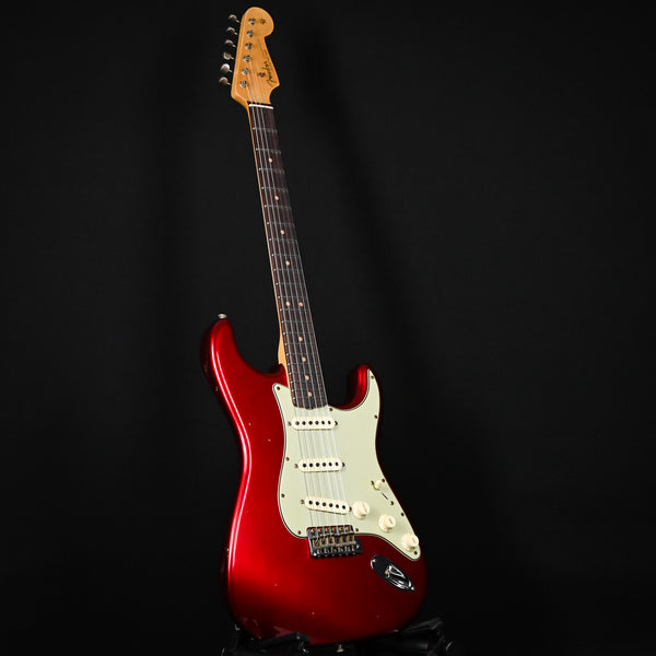 Fender Custom Shop Limited Edition 64 L-Series Stratocaster Journeyman- Aged Candy Apple Red 2025 (L11804)