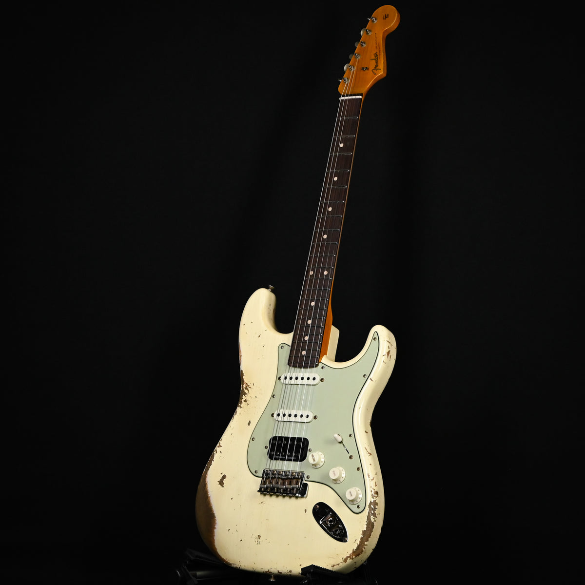 Fender Custom Shop '62 Stratocaster HSS w/ Alder Body, Heavy Relic- Vintage White 2026 (R150481)