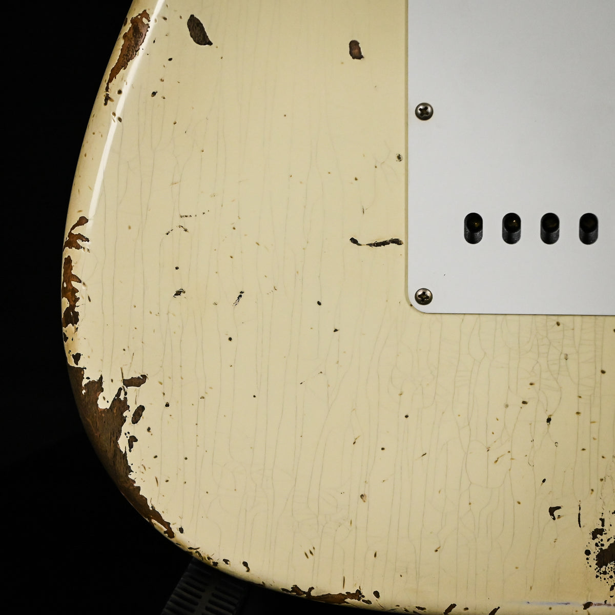 Fender Custom Shop '62 Stratocaster HSS w/ Alder Body, Heavy Relic- Vintage White 2026 (R150481)