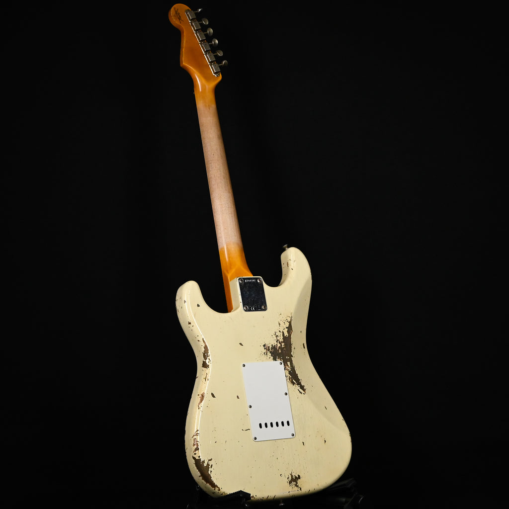 Fender Custom Shop '62 Stratocaster HSS w/ Alder Body, Heavy Relic- Vintage White 2026 (R150481)