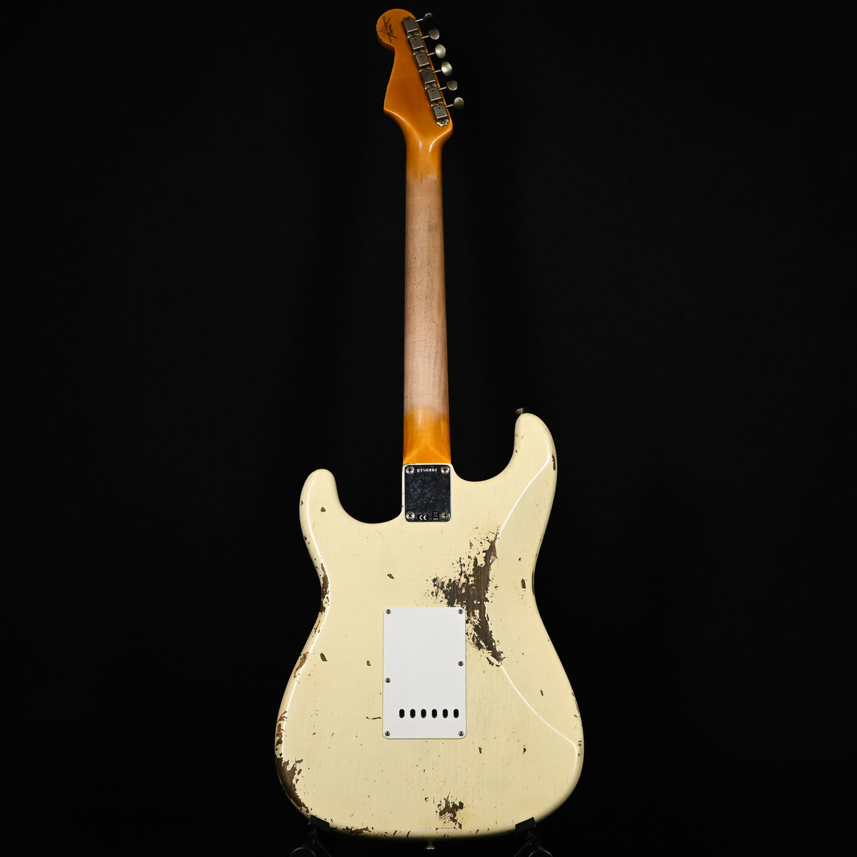 Fender Custom Shop '62 Stratocaster HSS w/ Alder Body, Heavy Relic- Vintage White 2026 (R150481)