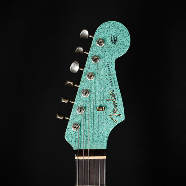 Fender Custom Shop Limited Edition 1960 Stratocaster Relic- Aged Sea Foam Green Sparkle 2025 (CZ585318)
