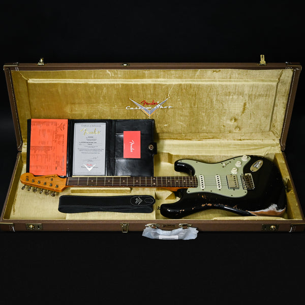 Fender Custom Shop '62 Stratocaster HSS Heavy Relic- Black 2026 (R148142)