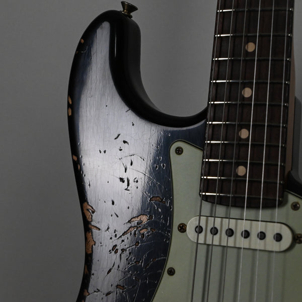 Fender Custom Shop '62 Stratocaster HSS Heavy Relic- Black 2026 (R148142)