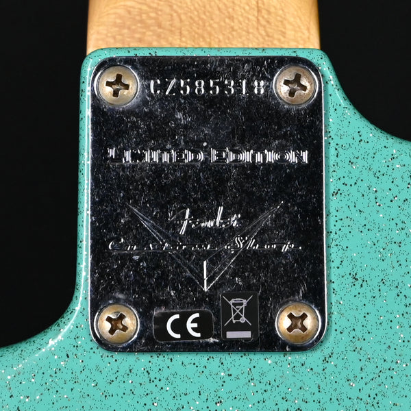 Fender Custom Shop Limited Edition 1960 Stratocaster Relic- Aged Sea Foam Green Sparkle 2025 (CZ585318)