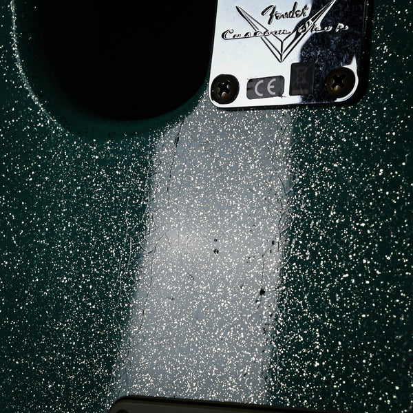 Fender Custom Shop Limited Edition 1960 Stratocaster Relic- Aged Sea Foam Green Sparkle 2025 (CZ585318)