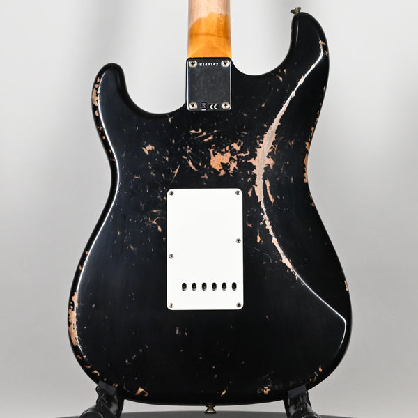 Fender Custom Shop '62 Stratocaster HSS Heavy Relic- Black 2026 (R148142)