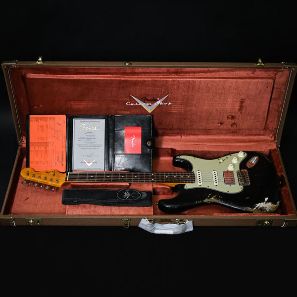 Fender Custom Shop '62 Stratocaster HSS Heavy Relic- Black 2026 (R143776)