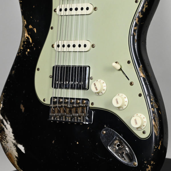 Fender Custom Shop '62 Stratocaster HSS Heavy Relic- Black 2026 (R143776)