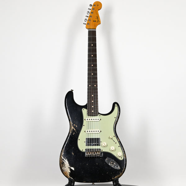 Fender Custom Shop '62 Stratocaster HSS Heavy Relic- Black 2026 (R143776)