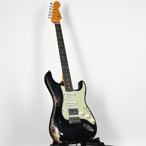 Fender Custom Shop '62 Stratocaster HSS Heavy Relic- Black 2026 (R143776)