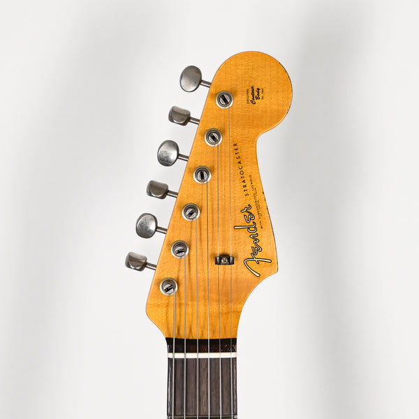 Fender Custom Shop '62 Stratocaster HSS Heavy Relic- Black 2026 (R143776)