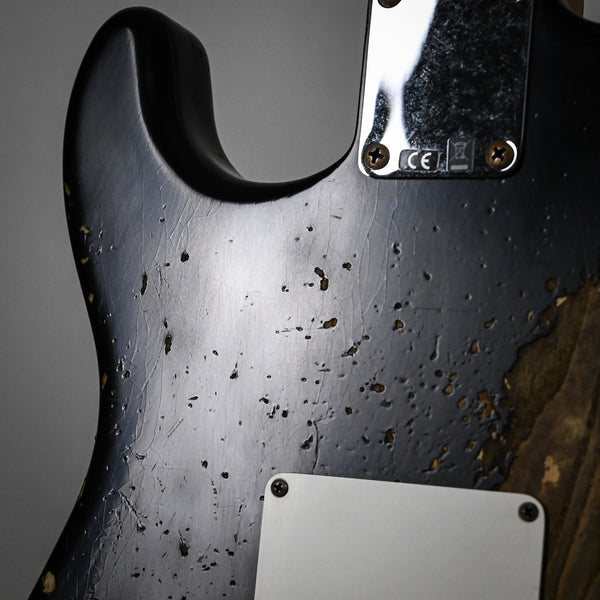 Fender Custom Shop '62 Stratocaster HSS Heavy Relic- Black 2026 (R143776)